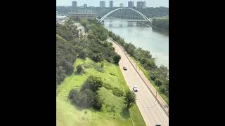 High level bridge street car view# #discoveringcanada #canada # Edmonton #fun