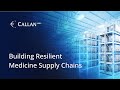 Building Resilient Medicine Supply Chains