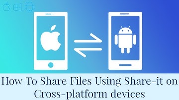 How to share files from Iphone to Android via Shareit | How To ?