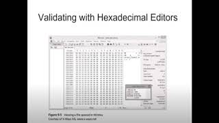Computer Forensics : Validation Forensic Data