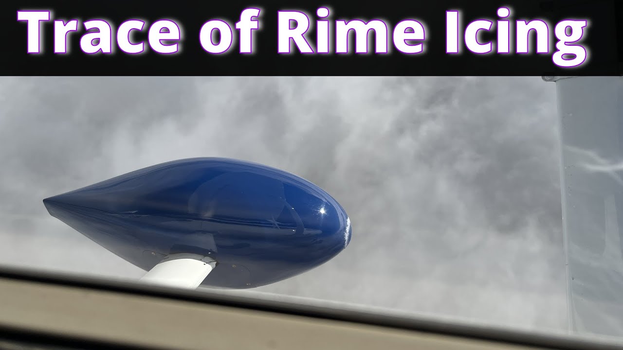 Utah Adventures - Trace of Rime Icing on our Flight from Pine Bluffs ...