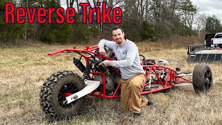 Full Send On This Reverse Trike