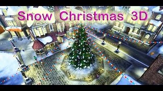 Snow Christmas 3D Live Wallpaper screenshot 3