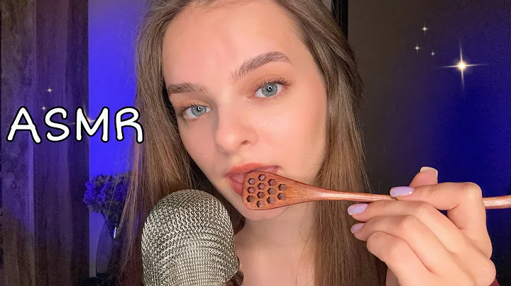 ASMR 🍯 Honey Spoon Mouth Sounds