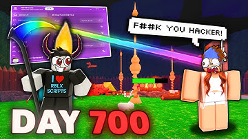 Using HACKS to TROLL TOXIC PLAYER in 99 Nights in the Forest Script!