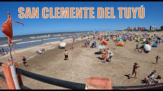 San Clemente del Tuyú plena temporada, cómo está, habrá venido mucha gente?