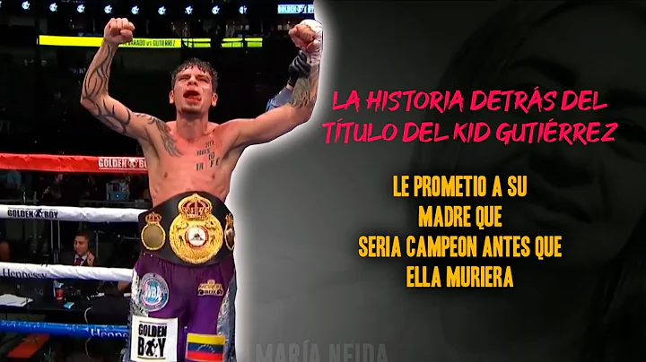 Roger Kid Gutierrez la historia detrs del titulo m...
