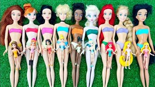 Looking for Disney Princess Dresses DIY Miniature Ideas for Barbie Wig, Dress, Faceup, and More! DIY