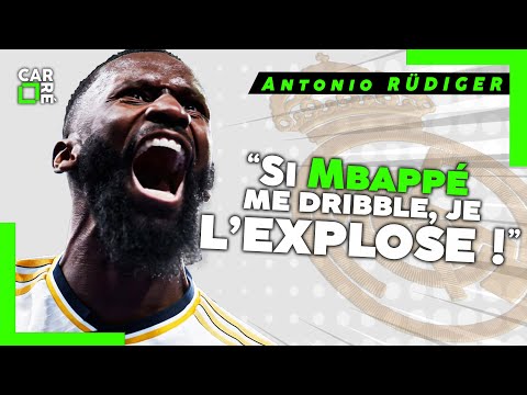 🟩 ANTONIO RÜDIGER : "Si Mbappé me dribble, je l'explose !" ⚔💥👀