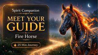 Spirit Companion 🔥🐴 Meet Your Totem Guide  | Courage & Inner Direction    | 25 Min
