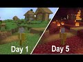 Minecraft: But the World Lasts 5 Days
