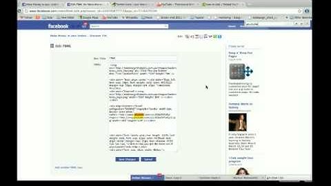 How To Change A Video On Your Facebook Landing Page - Static FBML