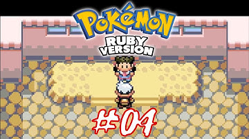 Pokemon Ruby Walkthrough Part 4 - A Crazy First Gym Battle!