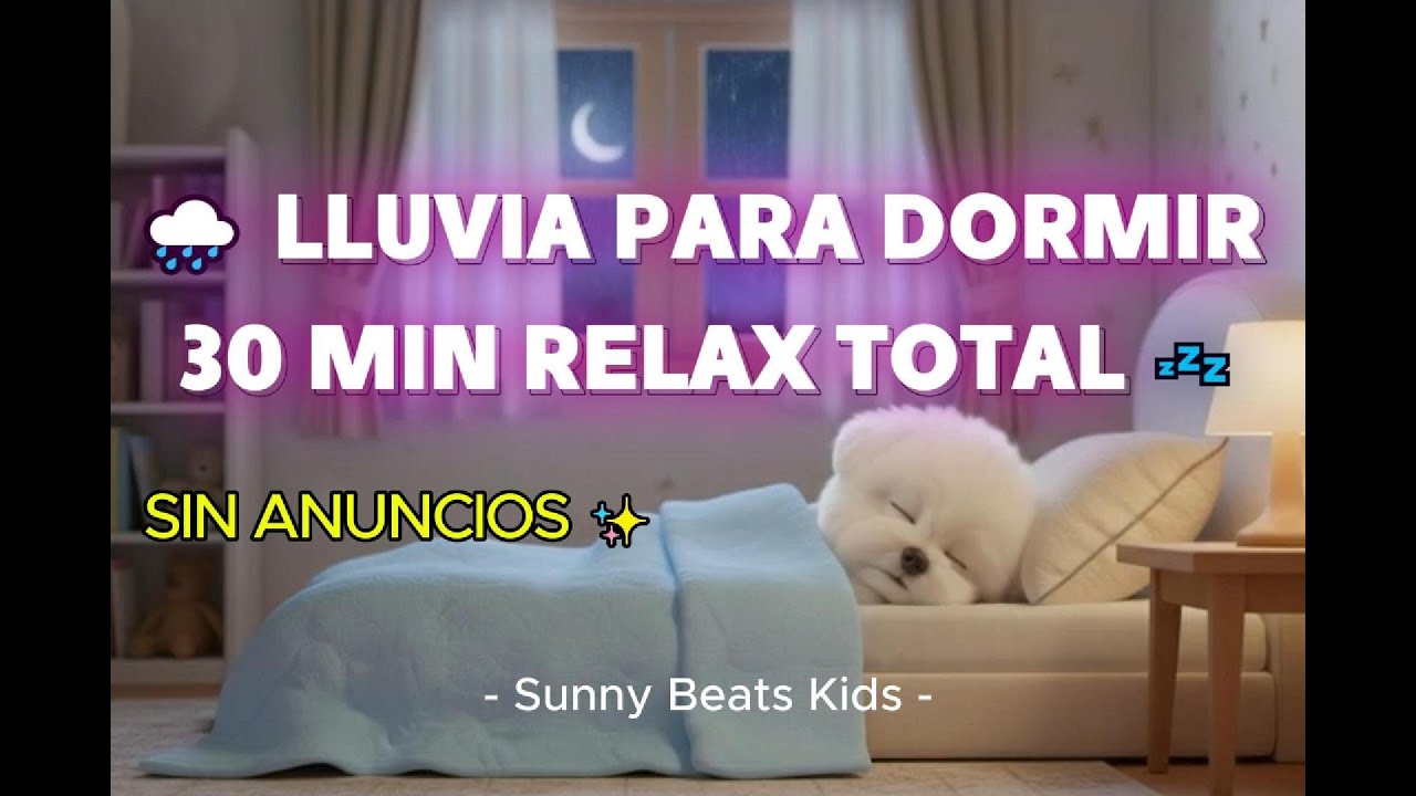 Música para Dormir con Lluvia 🌧️ 30 Min Sin Anuncios | Piano México