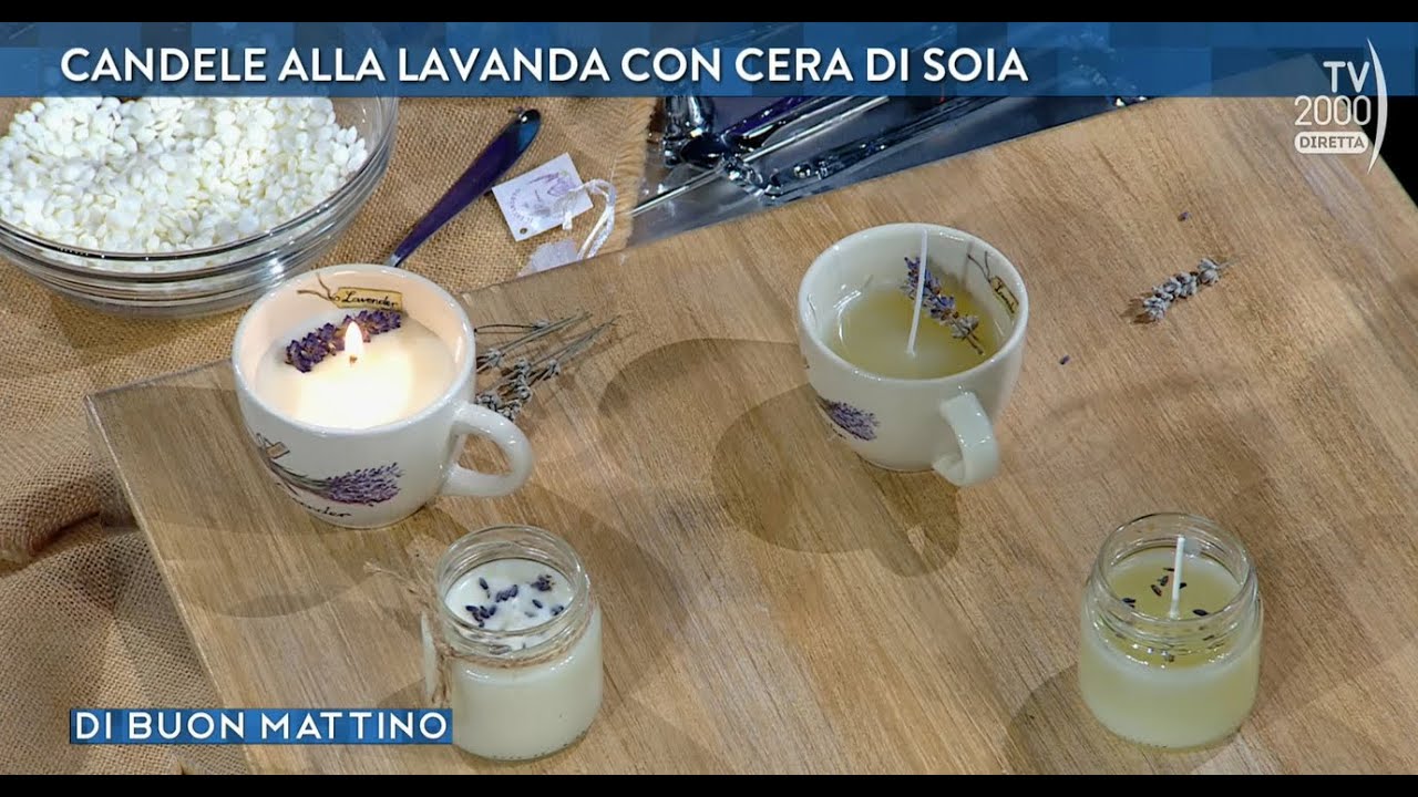 Fare Le Candele In Casa Di Buon Mattino (TV2000) - Come fare le candele in casa - YouTube