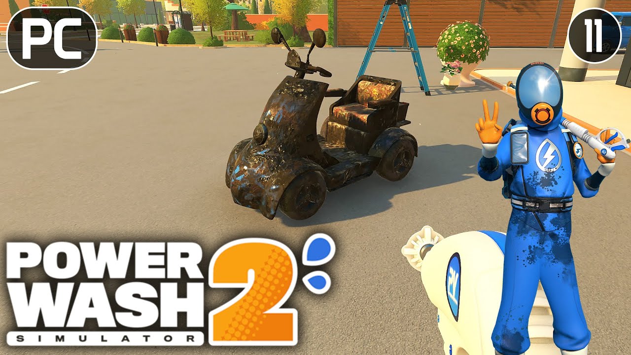PowerWash Simulator 2 | Episode 11 - Mobility Scooter | Longplay Walkthrough No Commentary | [PC]