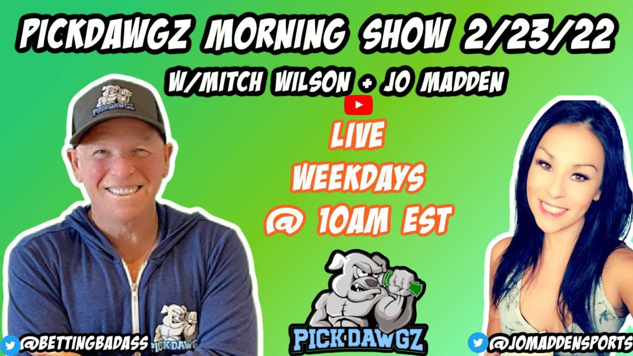 Sports Betting Picks Podcast 2/23/22, CBB NHL Picks, Props, and Parlays