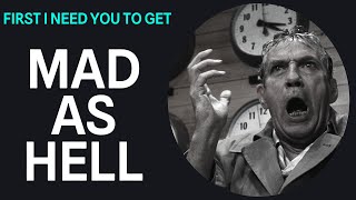 MAD AS HELL   THE NETWORK 1976