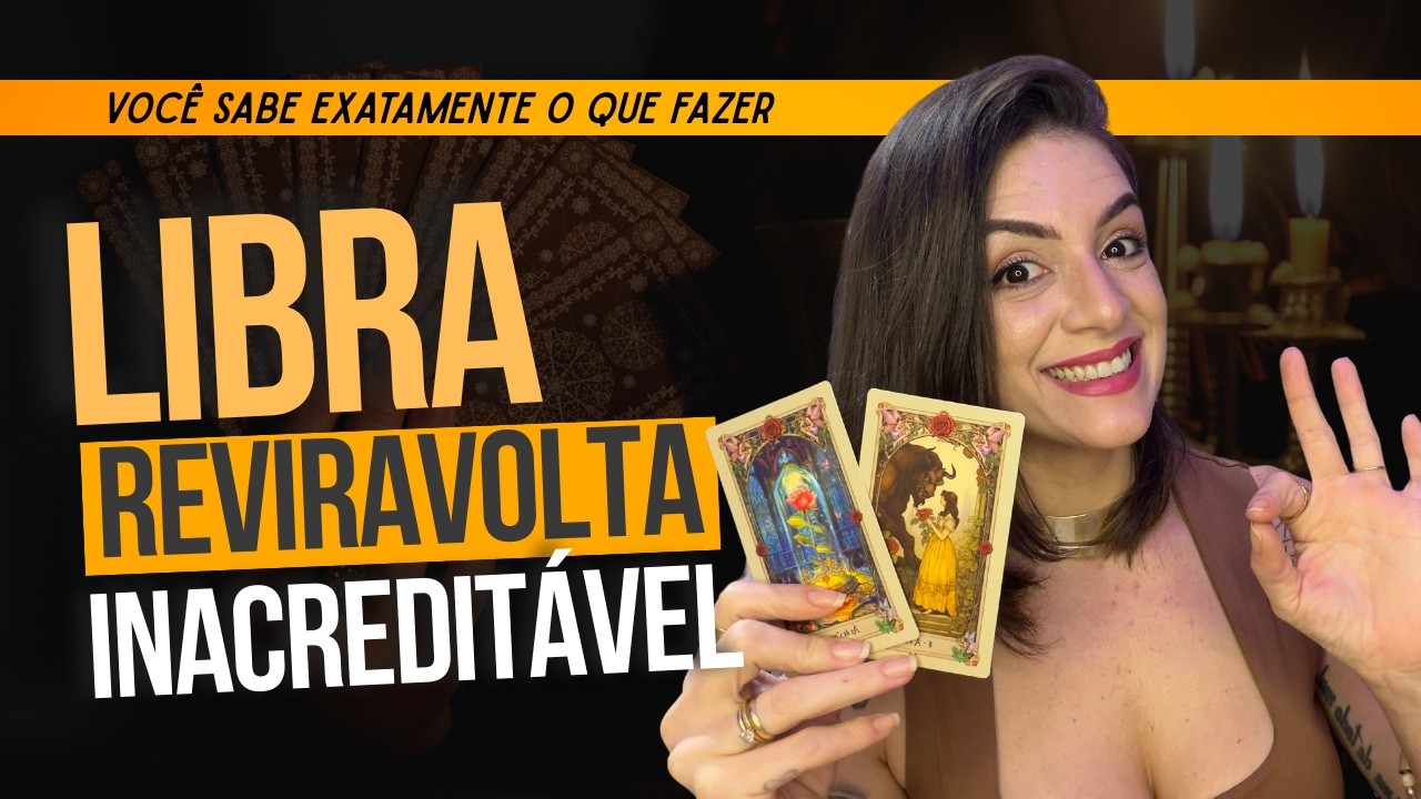 LIBRA HOJE: Você CORRE da PESSOA e ela CORRE ATRÁS de você 😂 #libra #tarot