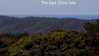 130428　山から夕日　山坂達者