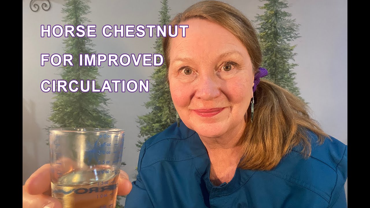 European horse chestnut and emu oil for circulation and varicose veins