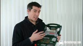 Bosch 70 Piece X line Drill And Screwdriver Driver Set X70ti