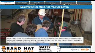 Telehandler Train the Trainer Course