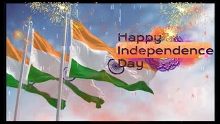 Flag Animation Greeting Card | Happy Independence Day |  Download Card without watermark #india