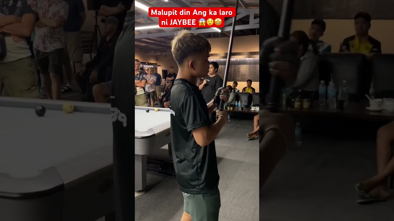Image of video the Batang kmjs JAYBEE SUCAL ubos sa Bacolod 😱😱😱 #billiards #billiardschallenge #pool 21