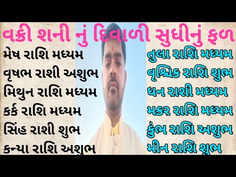 શનિ ની મકર રાશિ માં વક્ર ગતિની સ્થિતિ દરેક રાશિને મળતું ફળ