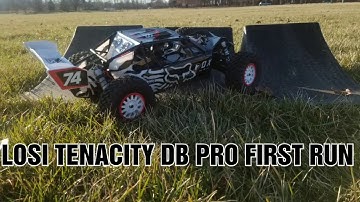 LOSI TENACITY DB PRO FIRST RUN