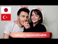 Half Japanese/Turkish siblings taste yummy Japanese snacks  #sakuraco