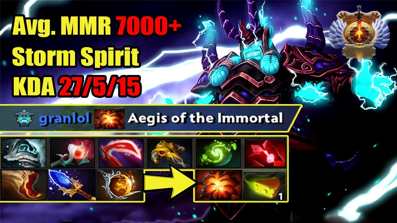 Insane 27 Kills Storm Spirit, 200IQ Refresh build | StormSpirit | P1StreamMoments#37 | P1zzyDota2