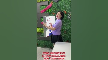 The latest technology in2025’LED double-sided display electronic screen foradvertising storefronts