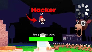 PLAYING 99 NIGHTS in the FOREST WITH A HACKER ROBLOX