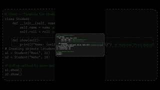 Day-13 of Learning Python (What is O.O.P.?) #python #ai #programming #coding #codingjourney