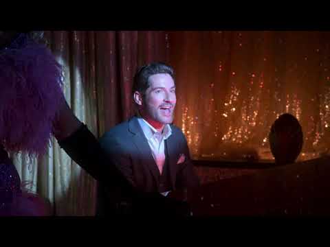 Lucifer 6x02 - Lucifer and Busty sings Tramp