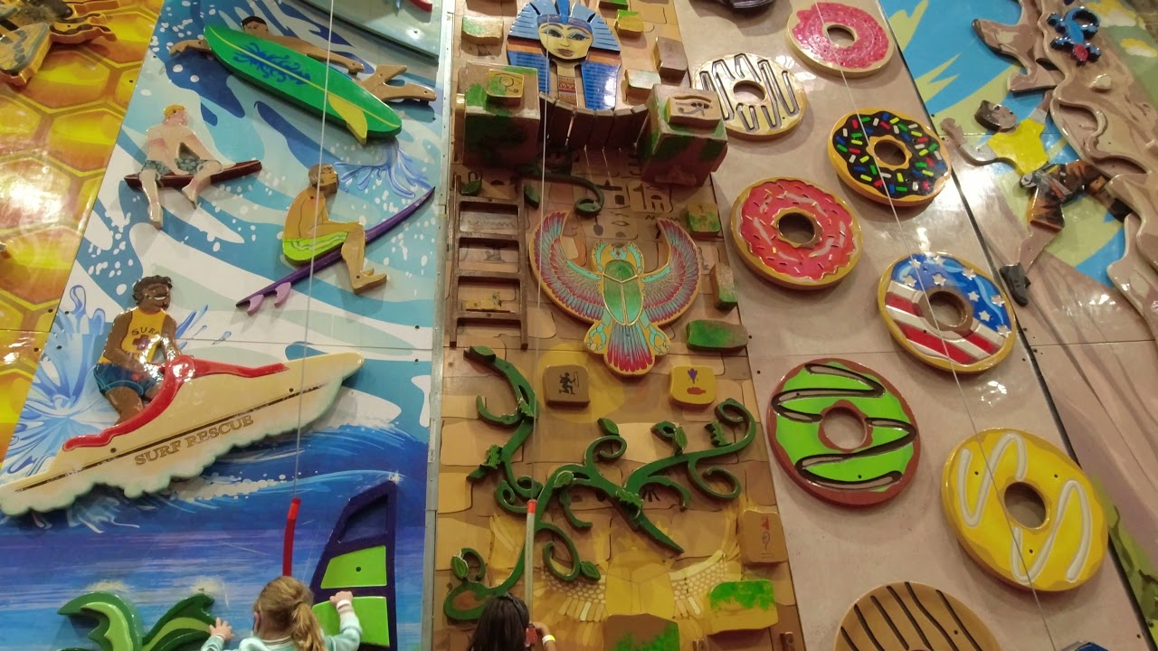 Climbzone, parque de escalada en el Laurel, Maryland YouTube