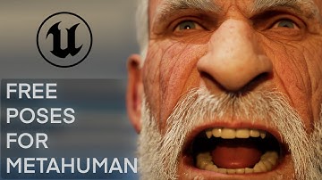 METAHUMAN HIDDEN FREE POSE LIBRARY
