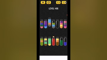 Soda Sort Water Color Puzzle Level 491 492 493 494 495 496 497 498 499 500 Gameplay