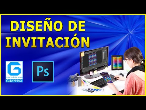 Diseñar invitación en Photoshop lista para imprimir