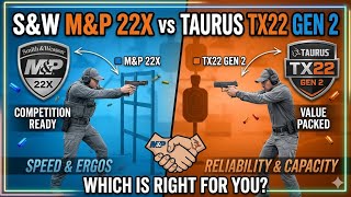 S&W M&P 22X vs Taurus TX22 Gen 2 🔥 Which .22LR Pistol Is KING in 2026? #review #2026 #edc #2025