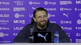 DEPORTIVO ALAVÉS prieš GETAFE CF | SPAUDOS KONFERENCIJA