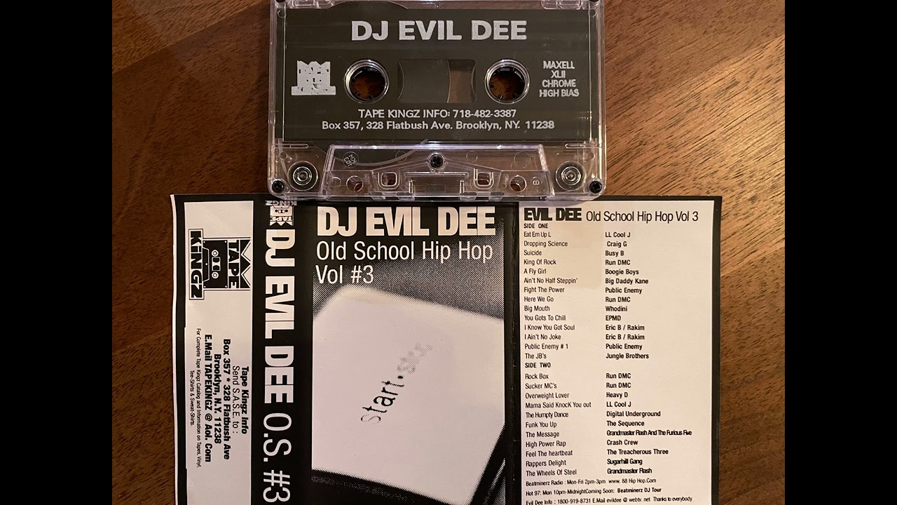 DJ Evil Dee - Old School Hip Hop Vol 3 (Mix 90