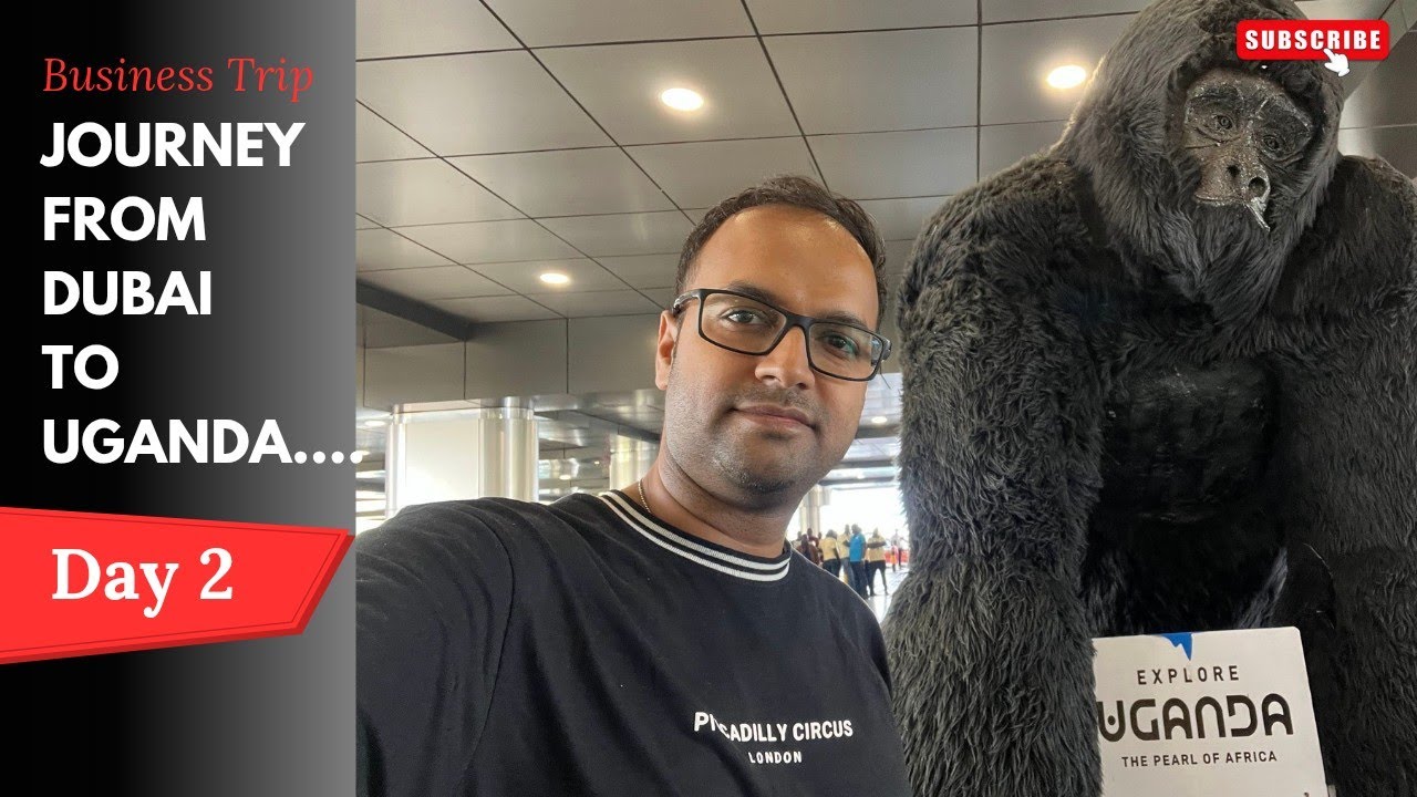 Vlog#48: Final Leg to Uganda! Dubai Night Airport, 5-Hour Flight & Kampala Arrival