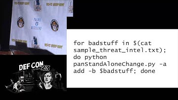 DEF CON 23 - Packet Capture Village - Monzy Merza - Real World Automation for Rapid Response