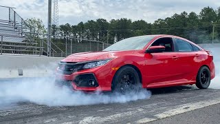 10th Gen Honda Civic Si (CivicX) Dyno Pulls, Street Races, Drag Track, Burnouts