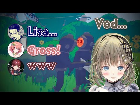 Lisa and Vodka hugging each other and some joke confession【Hanabusa Lisa/Eng Sub】