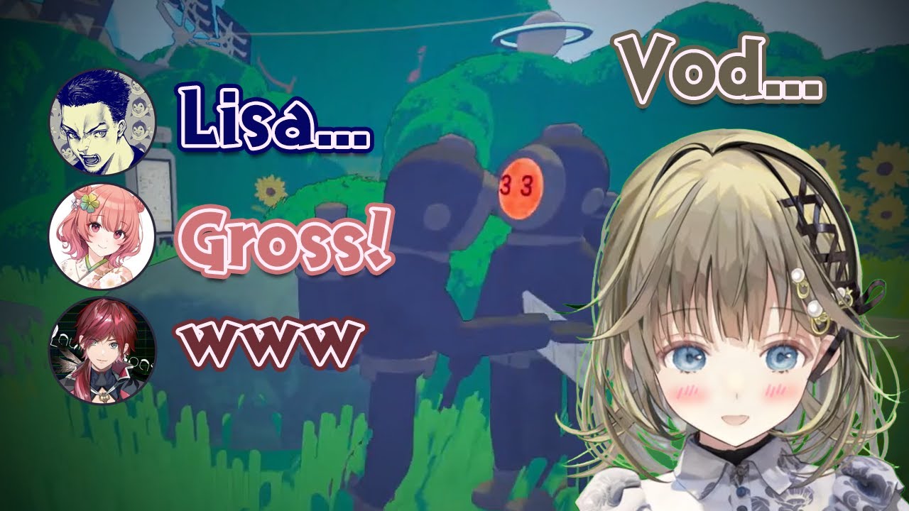 Lisa and Vodka hugging each other and some joke confession【Hanabusa Lisa/Eng Sub】