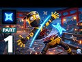 Shuriken Cut - Gameplay Walkthrough Part 1 - Ninja Slice Challenge (iOS, Android)